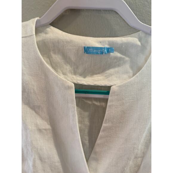 J. McLaughlin White Midi Dress - Picture 3 of 7